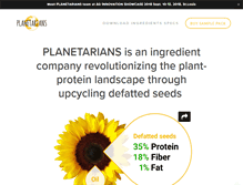Tablet Screenshot of planetarians.com